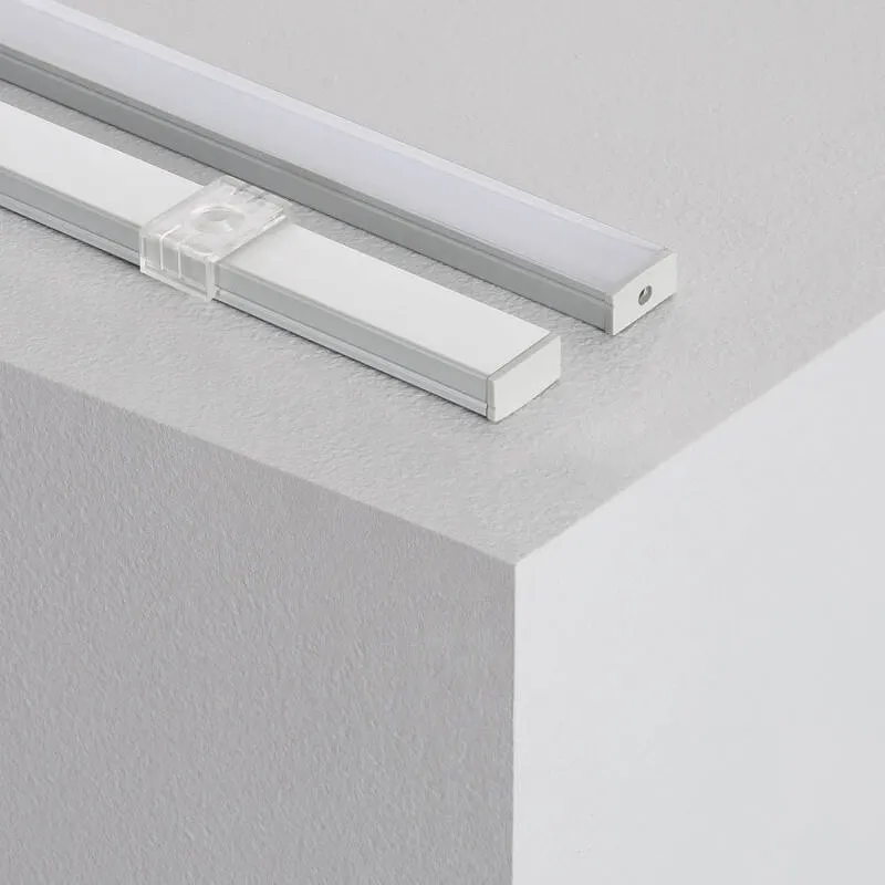 Profilé Aluminium En Saillie pour Rubans LED jusqu'à 12 mm