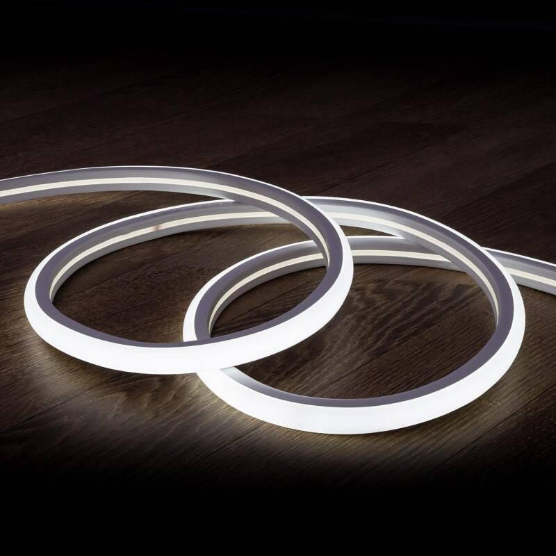 Ruban LED Néon Dimmable 220V Blanc Froid Semi-Circulaire 180 7.5W/m Coupe 100cm IP67 Sur mesure