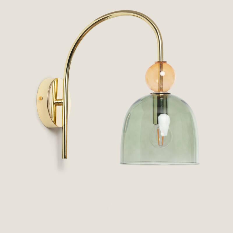 Lampe Murale Métal et Verre Baudelaire 