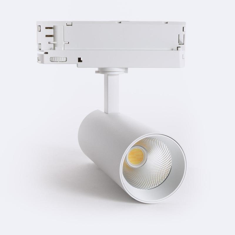 Spot LED sur Rail Triphasé 20W Carlo LIFUD Blanc