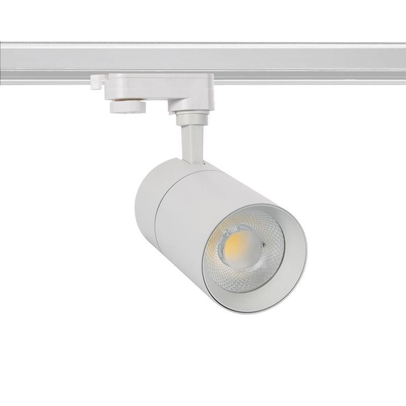 Spot LED sur Rail Triphasé 20W Mallet Dimmable Blanc 