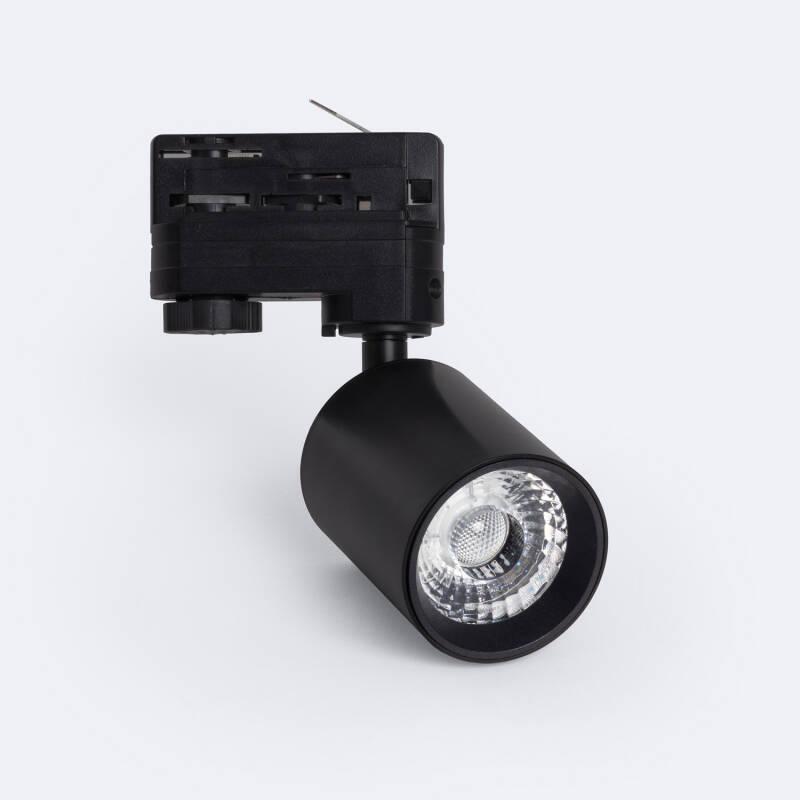Spot LED sur Rail Triphasé 10W Dimmable Mallet Noir