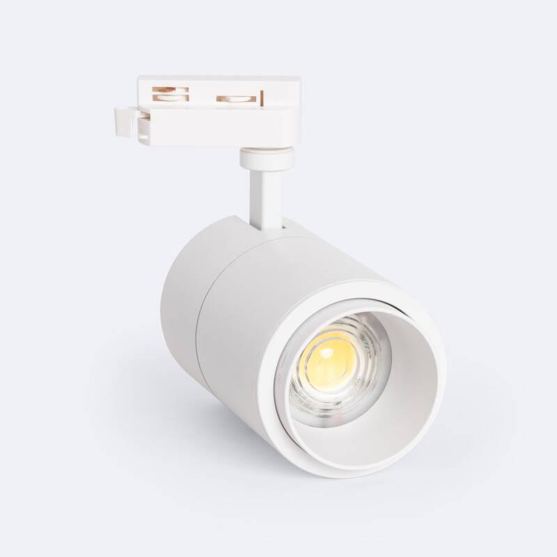 Spot LED sur Rail Monophasé 30W Dimmable CCT Sélectionnable Pulyx Multi-angle 15-60º