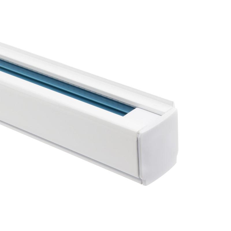Rail Triphasé Aluminium 1 Mètre pour Spots LED