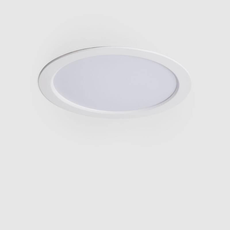 Downlight LED 12W Rond Chip OSRAM Aero 110 lm/W LIFUD Coupe Ø 150 mm
