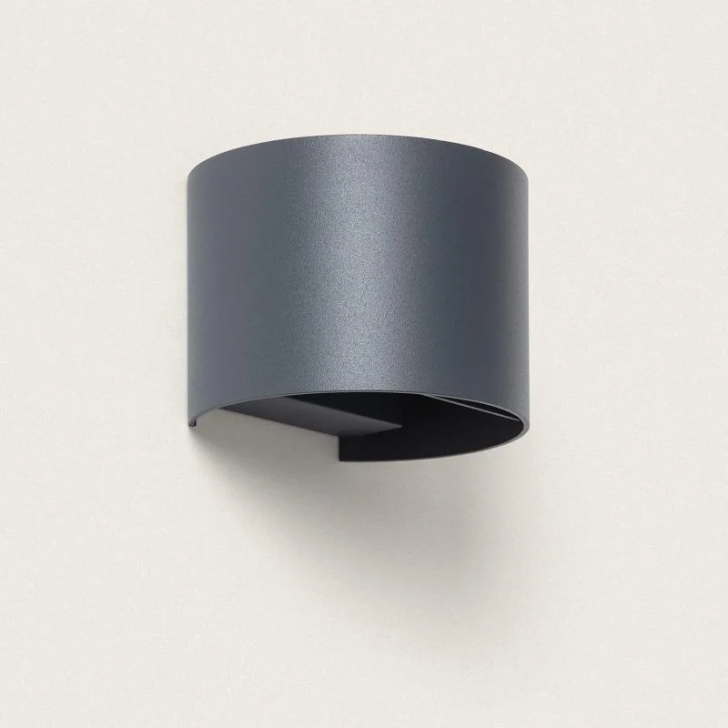 Applique Murale Extérieure LED 10 W Aluminium Éclairage Double Face CCT Sélectionnable Iridix