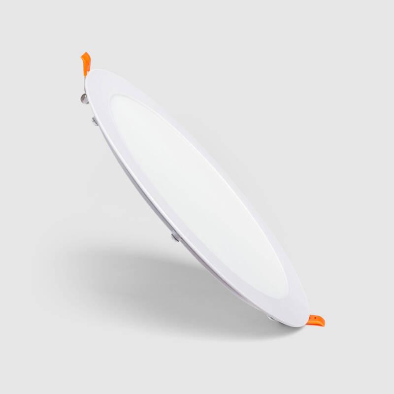 Dalle LED 18W Ronde Extra-Plate Coupe Ø 205 mm